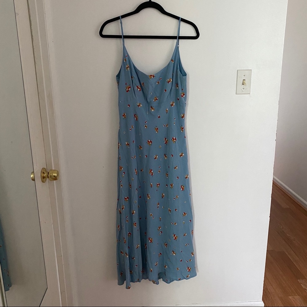 ASTR the Label Floral Midi Dress